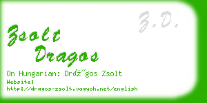 zsolt dragos business card